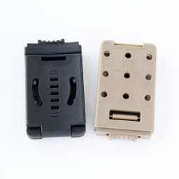 Belt Attachments Holster Loops Large Belt Clip For DIY Knife Kydex Sheath Holster with Lock and Mounting Hardware  Knife Parts