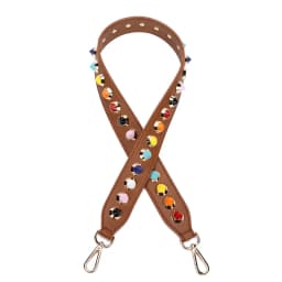 90cm Leather Shoulder Bag Strap With Rivet Customize Female Bag Handles Strap Removable Women DIY Handbag Accessories