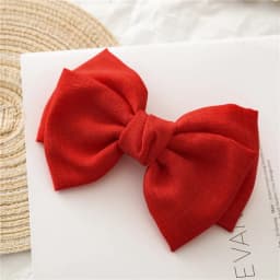 Vintage Linen Barrettes 2 Level Big Large Bow Hair Clip Korean Spring Ponytail Clip Hairgrips For Women Fashion Hair Accessories