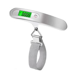 110Lb/50Kg Digital Luggage Scale Hanging Baggage Scale LCD Display Portable Suitcase Weighing Scale Travel Luggage Weight Scale
