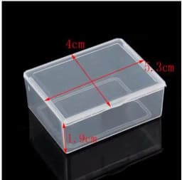 LINSOIR 15 Cells Compartment Plastic Jewelry Storage Organizer Box Case Adjustable Tools Beads Container Jewelry Making F2414