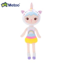 Newest 48CM Plush Metoo Doll Soft Stuffed Unicorn Keppel Children Girl Doll Kids Toy Fox Kitty Cute Ornaments Toys for Girls