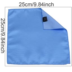 Ricnais Classic Silk Handkerchiefs Solid 25cm*25cm Hanky Red Gold Champagne Pocket Square For Man Wedding Business Party