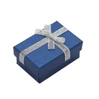 4x6cm Jewelry Boxes Pealr Paper Gift Boxes for Jewellery Packaging Display Earring Necklace Pendant Ring Box with White Sponge