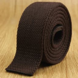 SupSindy Men 3.8cm Width Canvas Belt Without Buckle Thicken Weave Strap 20 Colors Pure Color Stripe Belts for Women 110cm-160cm