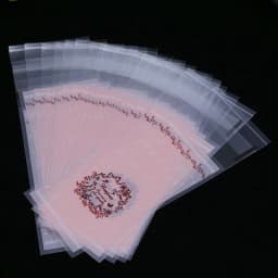 100pcs/lot Size 5*10+3cm Plastic Cookie Packaging Cupcake Wrapper Bags opp Self Adhesive gift bag For DIY candy Lipstick packag