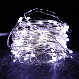 LSDM 2M 5M 10M 100 Led Strings Copper Wire 3XAA Battery Operated Christmas Wedding Party Decoration LED String Fairy Lights