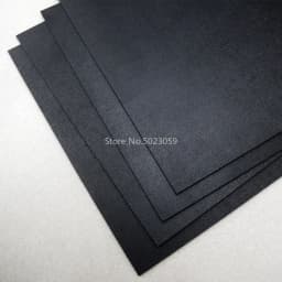 1piece Black Diy Knife Sheath Making Material Knife K Sheath Case Kydex Scabbard K200 Hot Plastic Plate 300*300*1.5mm/2mm