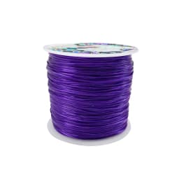 50M/Roll 0.8-1mm Color Flexible Elastic Crystal Line Rope Cord For Jewelry Making Beading Bracelet Wire Fishing Thread Rope