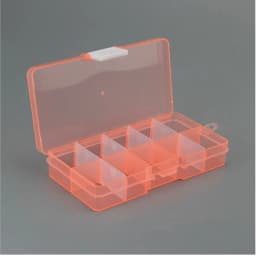 10 Slots ( Adjustable) Plastic Jewelry Box Storage Case Craft Jewelry Organizer Beads Diy Jewelry Making Joyero Organizador Z28