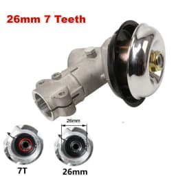 26/28mm 7/9T Trimmer Gearbox Brush Cutter Trimmer Replace Gear Head Gearhead Garden Power Tools Set