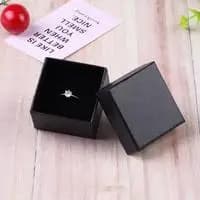 24Pcs Square Jewelry Box with Black Sponge Eco Friendly Jewelry Organizer Small Gift Storage Box For Ring Earrings Pendant 5x5cm