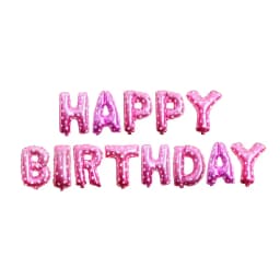 16 inch Letters HAPPY BIRTHDAY Foil Balloons Happy Birthday Party Decoration Kids Alphabet Air Balloons Baby Shower Supplies