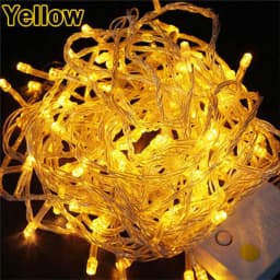 String Light 100LED 10M Christmas/Wedding/Party Decoration Lights Garland AC 110V 220V Outdoor Waterproof Led Lamp 9 Colors Led