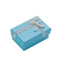4x6cm Jewelry Boxes Pealr Paper Gift Boxes for Jewellery Packaging Display Earring Necklace Pendant Ring Box with White Sponge