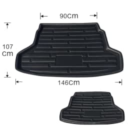 Car Rear Boot Cargo Liner Tray Trunk Floor Carpet Mats Carpets Pad Anti-dirty For Hyundai Sonata 2015 2016 2017 2018 2019 Sedan