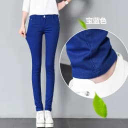 Spring Women's Oversize 34 White Pencil Pants Casual Cotton Leggings Trousers Office Slim Pantalones Elegant Stretch Sweatpant