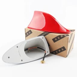 Car Shark Fin Antenna Fin Shape Auto Roof Aerial No drilling Radio FM/AM Signal Vehicle Accessories Universal for Most Car Water
