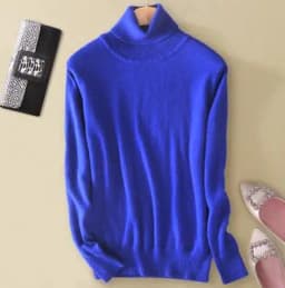 Cashmere Pullover Turtleneck Sweater Women 2026 Autumn Winter Clothes Female Jumper Pull Femme Hiver Basic Warm Knitted Sweaters