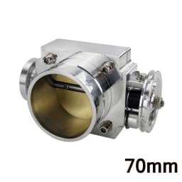 WLR - NEW 65MM 70MM 80MM 90MM THROTTLE BODY PERFORMANCE INTAKE MANIFOLD BILLET ALUMINUM HIGH FLOW
