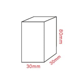 Clear Acrylic Square Sheet Stamping Block Cosmetics Display Stand Pad Photography Props Ornaments Rings Necklace Jewelry Holder