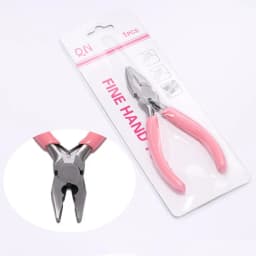 Pink End Cutting Wire Pliers Equipment Multifunctional Hand Tools Jewelry Pliers Fit Beadwork Repair Beading DIY Handmade Making