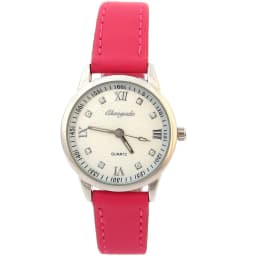Chaoyada Child Watches Girl Leather Strap Learn Time Kids Watch Students Quartz Wristwatch Casual Fashion Children's Gifts