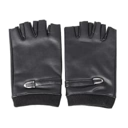 Half Finger Cycling Glove Winter Elasticity PU Leather Plus Plush Warm Men Sport Fitness Driving Glove C5