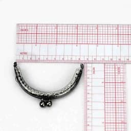 10 Pcs/Lot 8.5 CM Size Double Bead Semicircular Metal Purse Frame Kiss Clasp Clutch DIY Bag Accessory