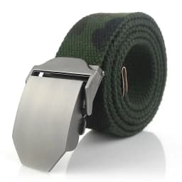 Men&women Canvas Belt Solid Alloy Buckle Luxury Jeans Belts For Men Vintage Tactical Belt Military Nylon Strap Male