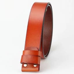 No Buckle Belt Genuine Leather Vintage Belt Width 3.7cm