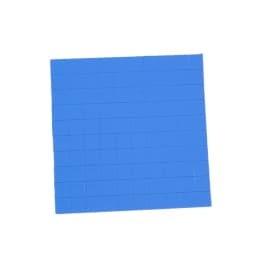 100 Pcs Blue Conductive Silicone Gelid Thermal Pad 100*100*0.5mm 100*100*1mm Heatsink Cooling Thermopad Thermal Pads for CPU GPU