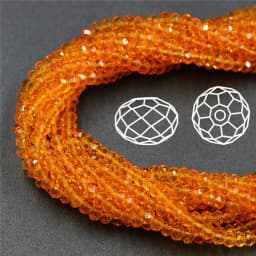 Crystal Rondelle Beads 2 3 4 6 8 10 12mm Glass Faceted Round Beaded For DIY Making Accessories Needlework Wholesale In Bulk