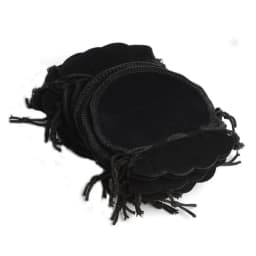 100pcs 70*80mm Lovely Thin Black Velvet Drawstring Pouch Bag Jewelry Bag,Funeral Ceremony Party Xmas Wedding Gift Bag sachet