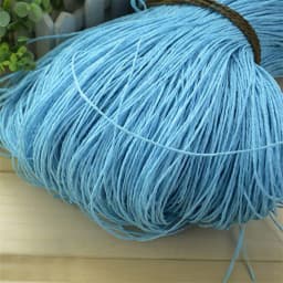 600 Meter 500g Natural Raffia Straw Yarn For Hand Knit Crochet Yarn Summer Hat Handbag Baskets Knitting Material DIY Craft