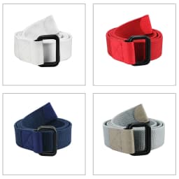 Maikun Men Double Ring Buckle Belt Tactical Canvas Men Belt Casual Harajuku Male Belt For Jeans