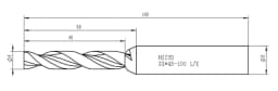 6,8,10,12mm, Upcut Spiral Router Bit, 1/2 and 1/4 Shank