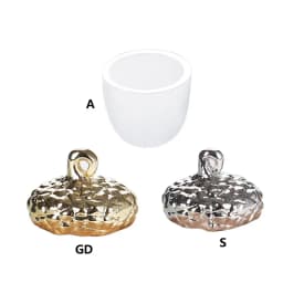 DIY Silicone Mold Pendant Cap Holder Epoxy Resin Jewelry Making Tools Necklace Molds 3D Solid Handmade Gifts