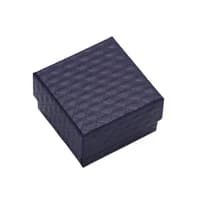 5*5*3cm Jewelry Display Box 48pcs Multi Colors Black Sponge Diamond Patternn Paper Ring /Earrings Box Packaging White Gift Box