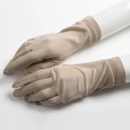 100% Natural Mulberry Silk Gloves Female Summer Thin UV Sunscreen Breathable Sleep Moisturizing Lace Flowers Driving Mittens M49