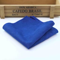 Two Sides Solid Micro Suede Handkerchief Groom Leather Mens Plaid Soft Scarves For Men Hankies Pocket Square Male Handkerchiefs