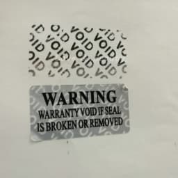 500pcs Anti-fake VOID Security Labels Removed Tamper Evident Warranty Sticker