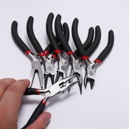 Jewelry Ferronickel Pliers Tools & Equipment Kit Long Needle Round Nose Cutting Wire Pliers for DIY Jewelry Making Accessories