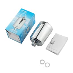 High flow replaceable universal KDF Shower Water Filter for bathroom beauty skin heavy metal chlorine impurities removal