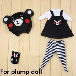 ICY DBS Blyth doll plump body fat lady dress clothes anime suit girls gift