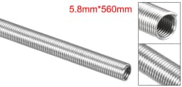Uxcell Heating Element Coil Wire AC220V 1200W 800W 1000W 1500W Kiln Furnace Heater Wire 5.6x480mm 4.7x310mm 4.9x410mm 5.8x560mm