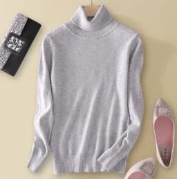 Cashmere Pullover Turtleneck Sweater Women 2026 Autumn Winter Clothes Female Jumper Pull Femme Hiver Basic Warm Knitted Sweaters