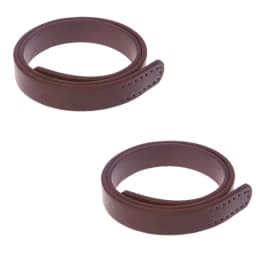 1Pair 60cm PU Leather Bag Strap Sew on Bags Handles Shoulder Handbag Belt Replacement DIY Crocheted Purse Wallet Accessories