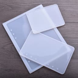 A4 A5 A6 A7 Notebook Cover Silicone Mold for Jewelry Resin Silicone Mould Handmade DIY Epoxy Resin Molds A7/A6/A5/A4 Size