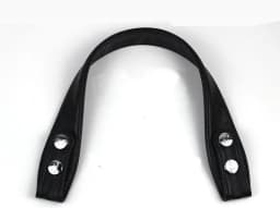 PU Leather balck Shoulder strap handbag bag strap belt DIY accessories handle with clasp 43 cm and 60cm 1pcs/lot